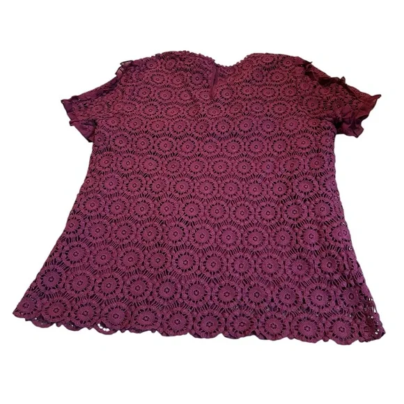 DANIEL RAINN crochet blouse nwt - Picture 4 of 5